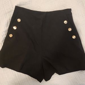 Zara high waisted shorts
